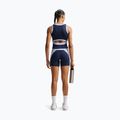 Női rövidnadrág Nike One High Waisted Biker 5" midnight navy/hydrogen blue/white 3