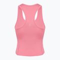 Női futópóló Nike Swoosh Run Dri-Fit peony/photon dust/white 3