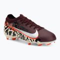 Gyerek focicipő Nike United Jr. Mercurial Vapor 16 Pro FG burgundy crush/metallic silver