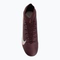 Férfi futballcipő Nike United Mercurial Superfly 10 Academy MG burgundy crush/metallic silver 5