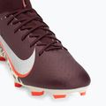 Férfi futballcipő Nike United Mercurial Superfly 10 Academy MG burgundy crush/metallic silver 7