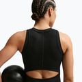 Női edzőpóló Nike One Dri-Fit black/black/white 5