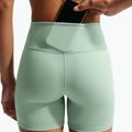 Női rövidnadrág Nike One High-Waisted Biker 5" steam/white 7