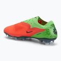 Férfi focicipő Nike Phantom 6 Low Elite Erling Haaland FG hot punch/green strike/black 3