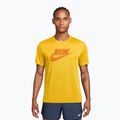 Férfi futópóló Nike Miler Dri-Fit UV laser orange/total orange