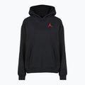 Női pulóver  Jordan Fleece Hoodie black/gym red 6