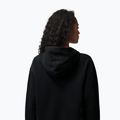 Női pulóver  Jordan Fleece Hoodie black/gym red 3