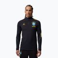 Férfi Brazil Strike Elite futball hosszú ujjú póló Jordan Dri-Fit Drill Top black/yellow pulse/light mint/P109C
