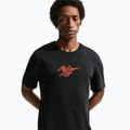 Férfi futópóló Nike AeroSwift Dri-Fit black/bright crimson 4