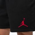 Férfi rövidnadrág  Jordan Fleece black/gym red 8