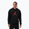 Férfi pulóver  Jordan Pullover Hoodie black/gym red