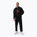 Férfi pulóver  Jordan Pullover Hoodie black/gym red 2