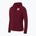 Férfi futballpulóver Nike Tech Fleece Poland Full Zip Hoodie team red