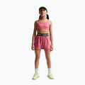 Nike Pro Fleece gyerek rövidnadrág Dri-Fit peony/peony/black/white 2