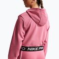 Gyerekpulóver Nike Pro Fleece Dri-Fit Full-Zip peony/peony/black/white 4