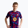 Férfi focimez Nike FC Barcelona Dri-Fit Pre-Match noble red/mineral yellow 4