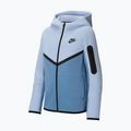 Gyerek pulóver Nike Sportswear Tech Fleece Full Zip hydrogen blue/work blue/black/black 7