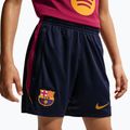 Gyerek futball rövidnadrág Nike FC Barcelona Strike blackened blue/noble red/mineral yellow 7