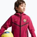 Gyerek futball dzseki Nike FC Barcelona Tech Full Zip noble red/black/mineral yellow 4