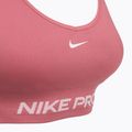 Edzőmelltartó Nike Pro Seamless Light Support peony/white 3