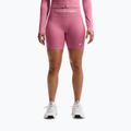 Női edzősort Nike Pro Seamless High Waisted Biker 5" peony/white