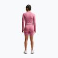 Női edzősort Nike Pro Seamless High Waisted Biker 5" peony/white 3