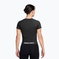Női edzőpóló Nike Pro Seamless Dri-Fit black/white 2