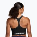 Női edzőpóló Nike Pro Seamless Dri-Fit black/white 2