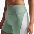 Női rövidnadrág Nike One High Waisted Biker 5" steam/white/white 5