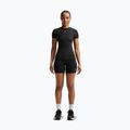 Női edzőpóló Nike One Fitted black/white 2