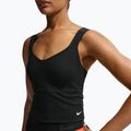 Női edzőpóló Nike Pro Sculpt Medium Support Padded Tank black/white 4