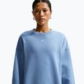Női pulóver Nike Studio Fleece Medium Weight work blue/sail 5