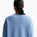 Női pulóver Nike Studio Fleece Medium Weight work blue/sail 6