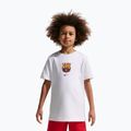 Gyerek póló Nike FC Barcelona Soccer white