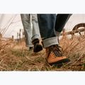 Férfi barefoot cipők Xero Shoes Ridgeway Suede dark irish cream 11