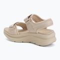 Női szandálok SKECHERS D'Lux Walker Adored Days beige 3