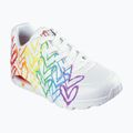 Női cipő SKECHERS Uno Full Of Love white