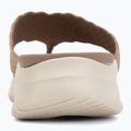 Női papucsok SKECHERS Ultra Flex 3.0 Rhythm Waves brown 6