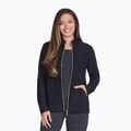 Női pulóver SKECHERS GO Luxe Rib Everyday Full Zip black