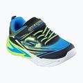Gyerekcipők SKECHERS Flex-Glow Ultra fekete/kék/lime 9