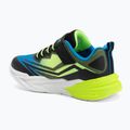 Gyerekcipők SKECHERS Flex-Glow Ultra fekete/kék/lime 3