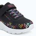 Gyerekcipők SKECHERS Uno Lite Heart Craze fekete/többszínű 7