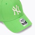 47 Brand MLB New York Yankees MVP baseballsapka lime színben 3