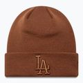 New Era Essential Los Angeles Dodgers téli sapka sötét gesztenyebarna/sötét őszi