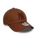 New Era League Essential 9Forty New York Yankees sötét mahagóni téli sapka