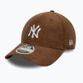 New Era Cord 9Forty Mcrown New York Yankees sötét vörösesbarna/sötét őszi baseballsapka 3