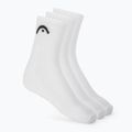 Zokni HEAD Tennis 3P Club Short Crew 3 pairs white