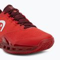 Férfi teniszcipő HEAD Revolt Pro 5.0 Clay red/dark red 7