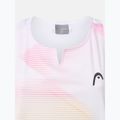 Női teniszpóló HEAD Agility Tank Top apricot/print vision 2