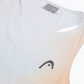 Női teniszpóló HEAD Agility Tank Top apricot/print vision 3